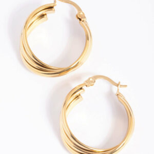 Stainless Steel Hoop Earrings