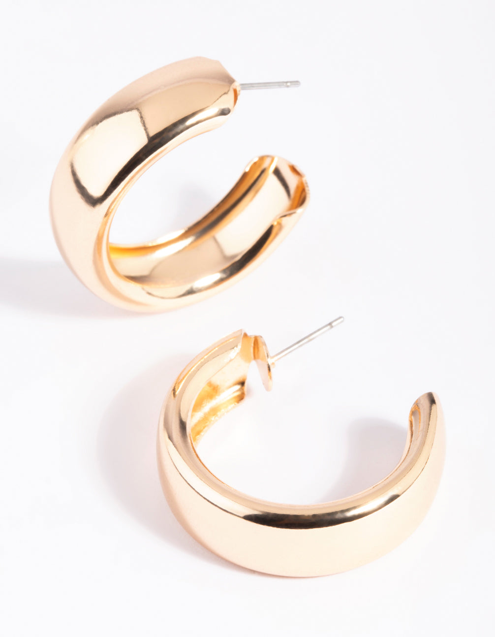 Chubby Medium Hoop Earrings
