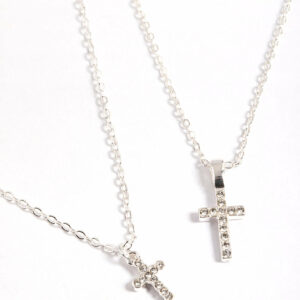 Cross Layered Necklace