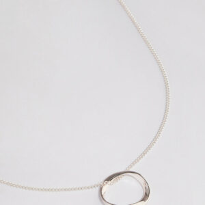 Twisted Circle Necklace