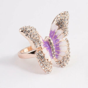 Rose Grand Butterfly Ring
