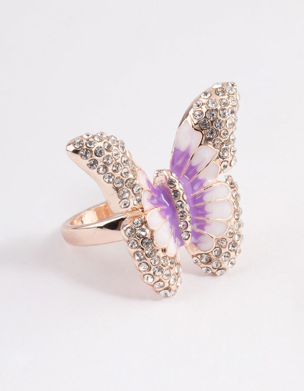 Rose Grand Butterfly Ring