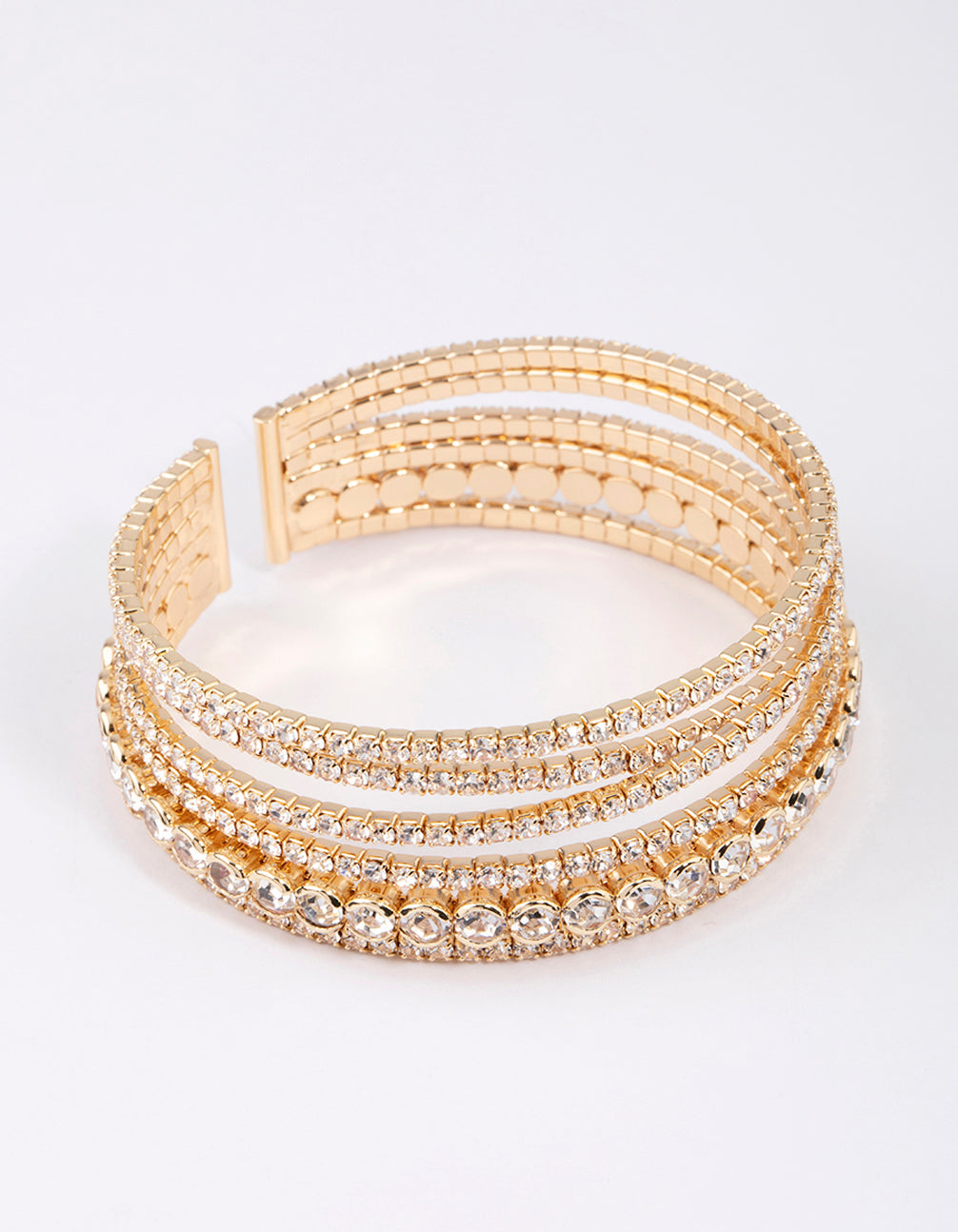 Criss Cross Circle Bangle