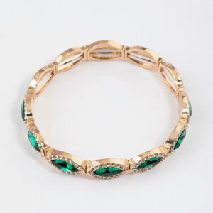 Marquise & Rubber Stretch Bracelet