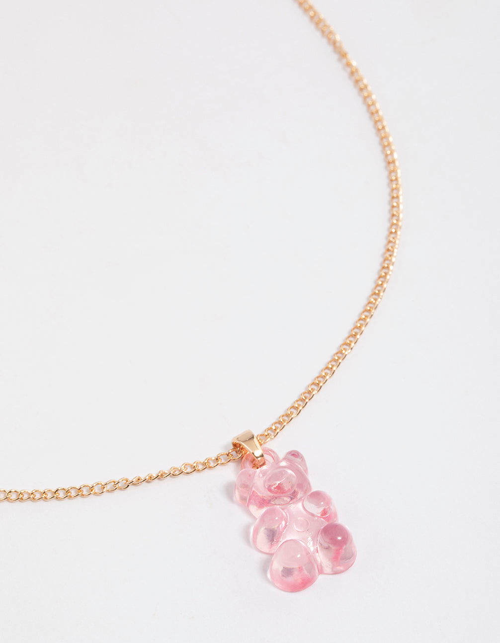 Mini Gummy Bear Pendant Necklace
