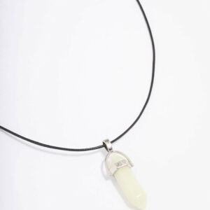 Kids Mixed Glow In The Dark Crystal Necklace