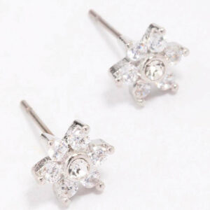 Surgical Steel Flower Stud Earrings