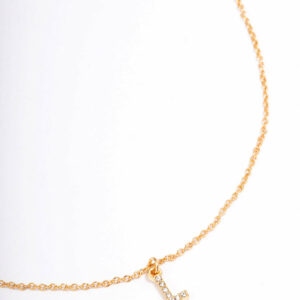 Letter L Initial Pendant Necklace