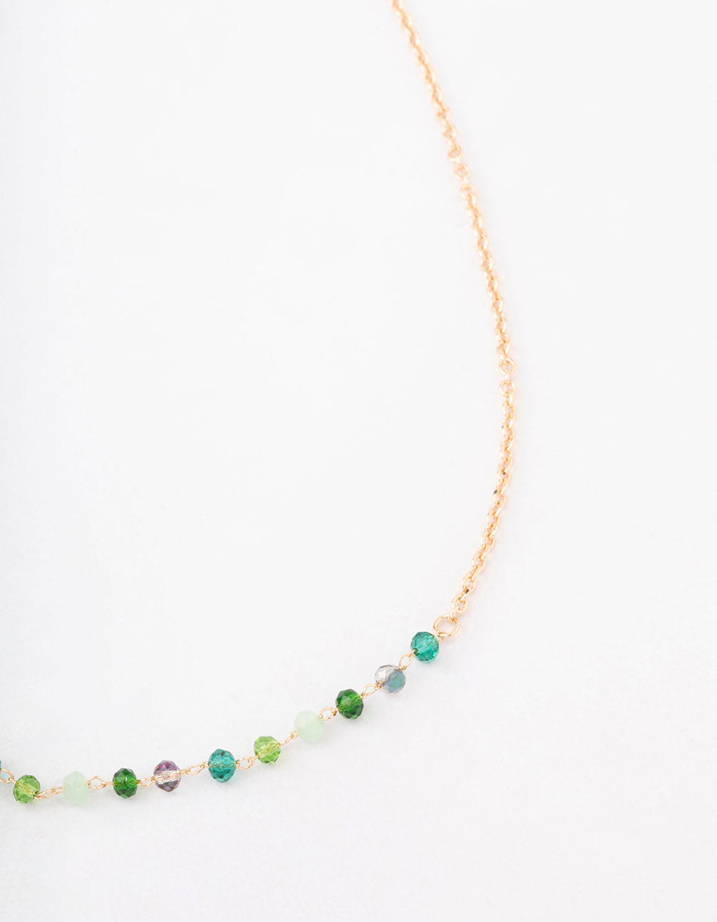 Bead Chain Short Necklace