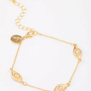 Evil Eye Station Bracelet