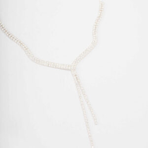 Fine Ribbon Lariat Necklace