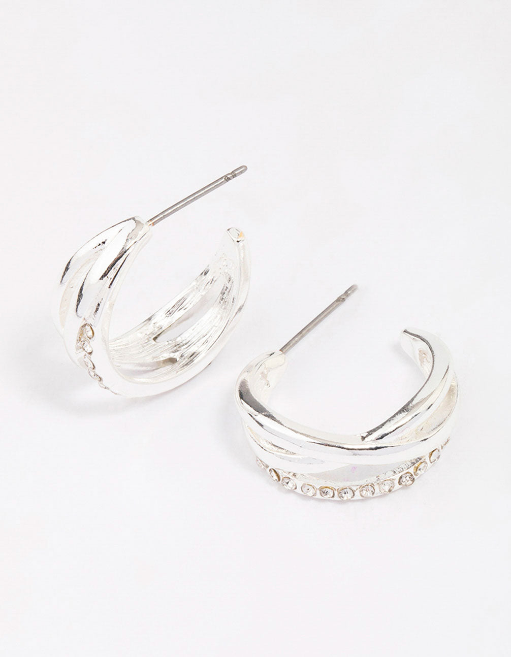 Twisted Hoop Earrings