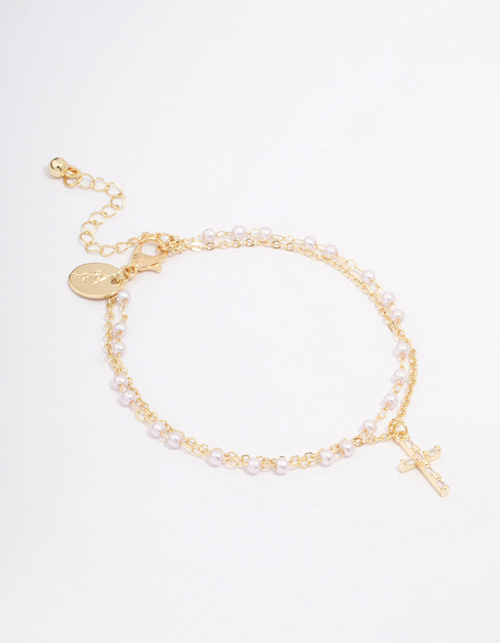 & Pearl Layered Bracelet
