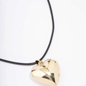 Heart Cord Necklace