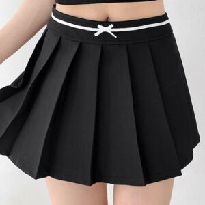 Cute bow academia skirt