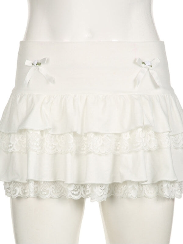 Jasmine lace layered skirt - Image 6