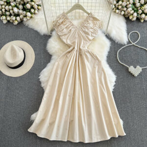 Cute V-neck Dress, Fashion Dress P263